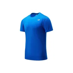 New Balance Blue Regular Fit Sports T-Shirt-picture-13