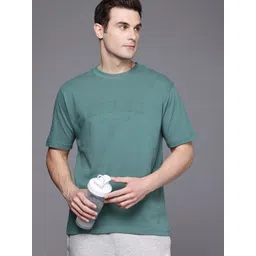 New Balance Brand Logo Embossed Pure Cotton Relaxed Fit Athleisure T-shirt-picture-31