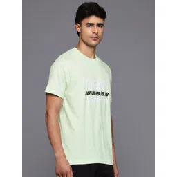 New Balance Brand Logo Printed Pure Cotton Relaxed Fit T-shirt image 3