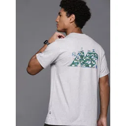 New Balance Brand Logo Printed Pure Cotton T-shirt image 1
