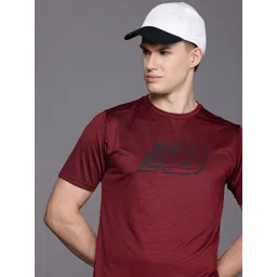 New Balance Brand Logo Printed Sports T-shirt-picture-21
