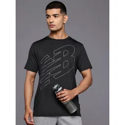 New Balance Flying Performance Brand Logo Print T-shirt-picture-12