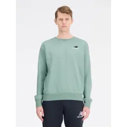 New Balance Green Cotton Regular Fit Sports Sweatshirt-picture-18
