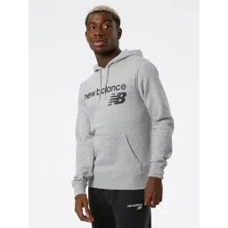 New Balance Grey Cotton Regular Fit Printed Sports Hoodie-picture-11