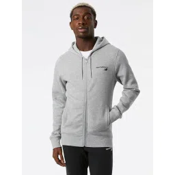 New Balance Grey Cotton Regular Fit Sports Jacket-picture-42