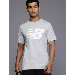 New Balance Men Brand Logo Printed T-shirt-picture-24
