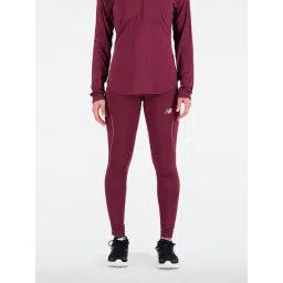 New Balance Purple Slim Fit Sports Tights-picture-36