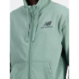 New Balance Sea Green Comfort Fit Hooded Sweatshirt image 4