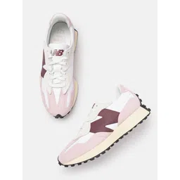 New Balance Unisex 327 Colourblocked Suede Sneakers-picture-17