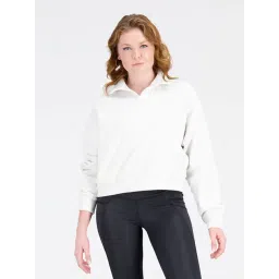 New Balance White Cotton Regular Fit Sports Sweatshirt-picture-27