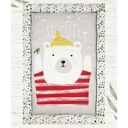 NEW COMERS Baby's Cotton Sleeping Mat Multi Purpose Cushioned Cradle Bed - Multicolour-image-44