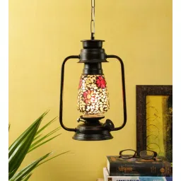 Multicolour Glass Lantern by New Era-picture-20
