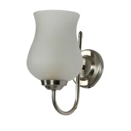 new era Silver Steel Wall Light image 5