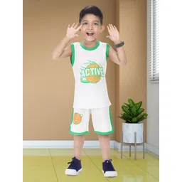 NEW GEN Boys Printed T-shirt with Shorts-picture-27