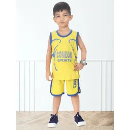 NEW GEN Boys Printed T-shirt with Shorts-picture-37