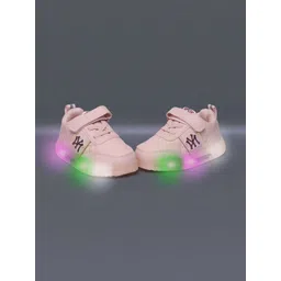 NEW STEPS Unisex Kids Textured PU Sneakers image 1
