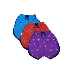 NEW TRINATH HOSIERY Girls Pack Of 3 Graphic Printed Hot Pants Shorts-picture-44