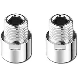 NEW WARE® CP Brass Extension Nipple 1-Inch – Heavy-Duty Connector Pipe Fitting (Pack of 2) | Chrome Plated, Corrosion-Resistant, Ideal for Plumbing Extensions-picture-18