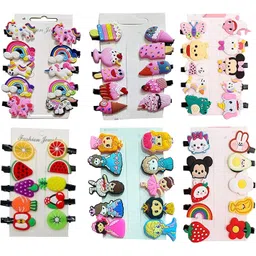 newgen enterprises Baby Mix Designs Set Accessories Girls (20 Pieces) Random Hair Clip-picture-14