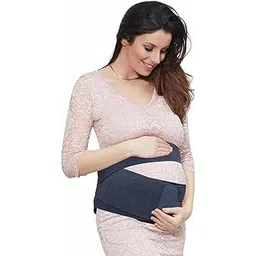 NewMom Pregnancy Back Support | Maternity Support Belt | Gently Lift Weight Off Your Lower Back | Belly Band for Pregnancy (L)-picture-11
