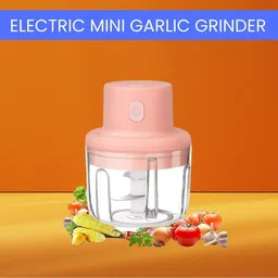 newoutlate Mini Rechargeable Chopper, Electric Chopper for Onion, Garlic and VegetableC399 Electric Vegetable & Fruit Chopper-picture-10
