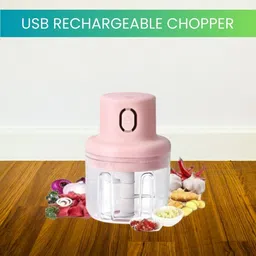 newoutlate Mini Rechargeable Chopper, Electric Chopper for Onion, Garlic and VegetableC441 Electric Vegetable & Fruit Chopper-picture-17
