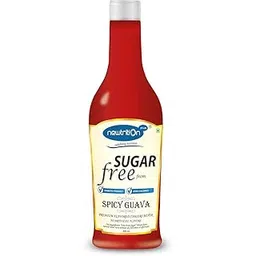 newtrition plus redefining nutrition Spicy Guava Flavored Sugar Free Syrup (Zero Calorie, Keto Friendly) 500 Ml - Liquid-picture-12