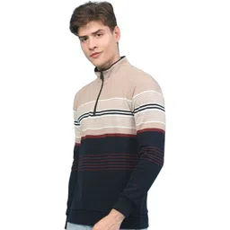 NEXGEN CLUB Unisex Striped Sweatshirt-picture-27