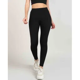 nexstep Solid Women Black Tights-picture-17