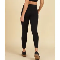 nexstep Solid Women Black Tights image 2