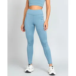 nexstep Solid Women Light Blue Tights image 1