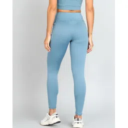 nexstep Solid Women Light Blue Tights image 2