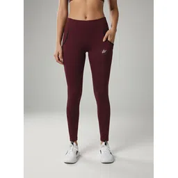 nexsus apparels Solid Women Maroon Tights-picture-29