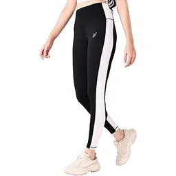 nexsus apparels Women & Girl Stretch Fit High Rise Track Pant Gym wear Mesh Leggings Workout Pants with Side Pockets/Stretchable Tights/Highwaist Sports Fitness Yoga-picture-14
