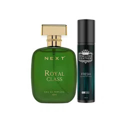 NEXT CARE Set Of 2 Royal Class EDP - 60 ml & Fresh Long Lasting Body Spray - 120 ml-image-7