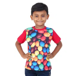 NEXT KEY Boys Graphic Printed Round Neck Cotton T-shirt-picture-24