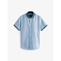 NEXT Boys Button-Down Collar Regular Fit Shirt-picture-55