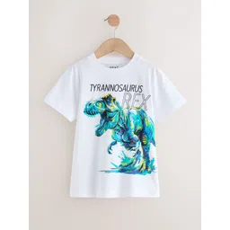 NEXT Boys Graphic Printed Pure Cotton T-Shirt-picture-11