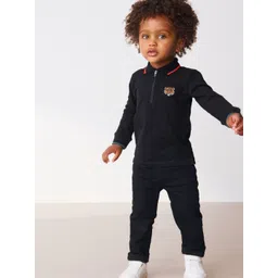 NEXT Boys Polo Collar Pure Cotton T-shirt-picture-10