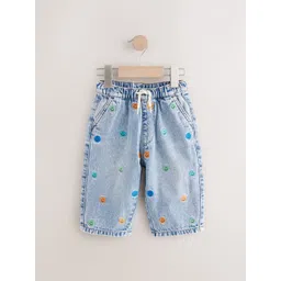 NEXT Boys Regular Fit Mid-Rise Light Fade Printed Jeans-picture-54