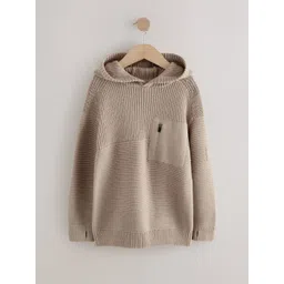 NEXT Boys Self Design Hooded Sweatshirt-picture-34