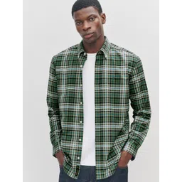 NEXT Checked Oxford Shirt image 1
