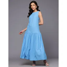 NEXT Cotton Drop-Waist Maxi Dress-picture-23