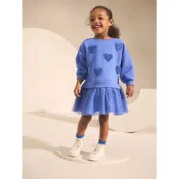 NEXT Girls Applique Jumper Dress-picture-23