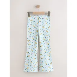 NEXT Girls Floral Printed Flared Leggings-picture-21