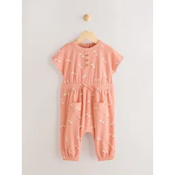 NEXT Infant Kids Printed Pure Cotton Rompers-picture-14