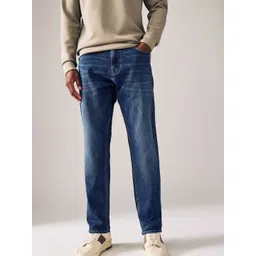 NEXT Men Slim Fit Mid-Rise Light Fade Stretchable Jeans-picture-25