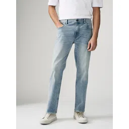 NEXT Men Slim Fit Mid-Rise Light Fade Stretchable Jeans-picture-19