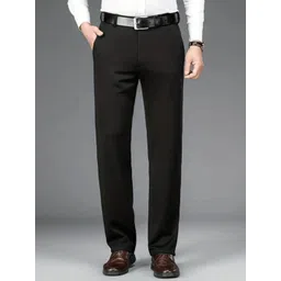 Next One Men Relaxed Straight Leg Straight Fit Easy Wash Formal Trouser-picture-11