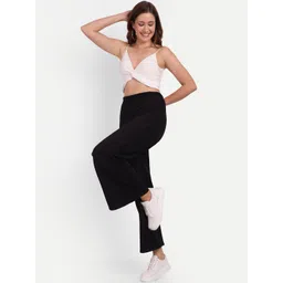 Next One Women Smart Loose Fit High-Rise Easy Wash Culottes Trousers-picture-35